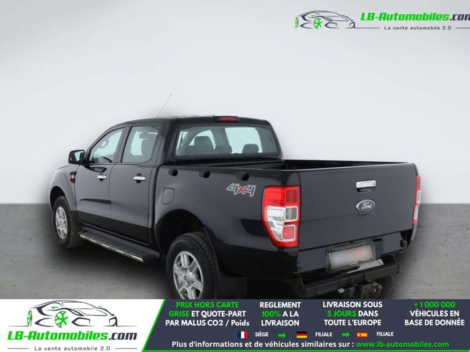 Ford Ranger 2.2 TDCi 160 BVM DOUBLE CABINE Noir de 2016