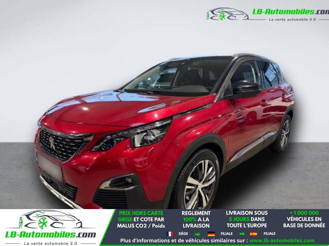 Peugeot 3008 1.2 Puretech 130ch  BVM Rouge de 2019