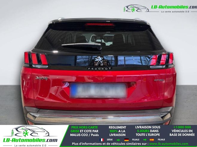 Peugeot 3008 1.2 Puretech 130ch  BVM Rouge de 2019