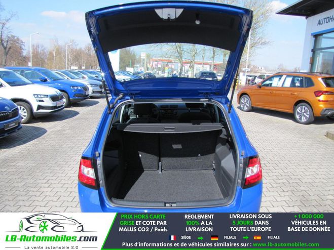 Skoda Fabia 1.0 MPI 75 ch BVM Bleu Mate de 2019
