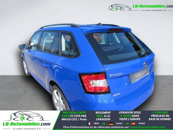 Skoda Fabia 1.0 MPI 75 ch BVM Bleu Mate de 2019