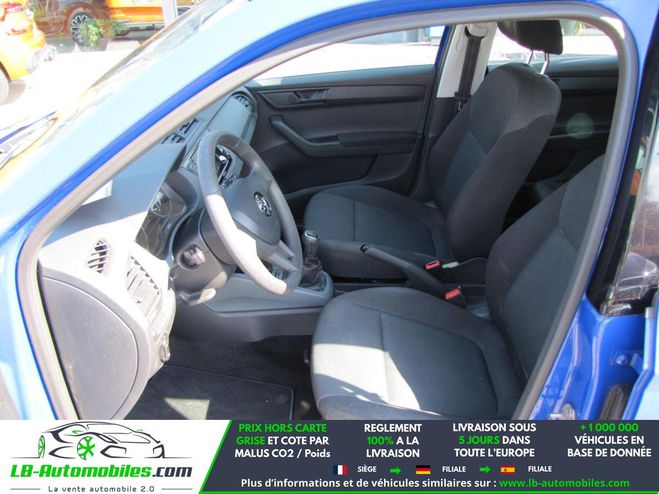 Skoda Fabia 1.0 MPI 75 ch BVM Bleu Mate de 2019