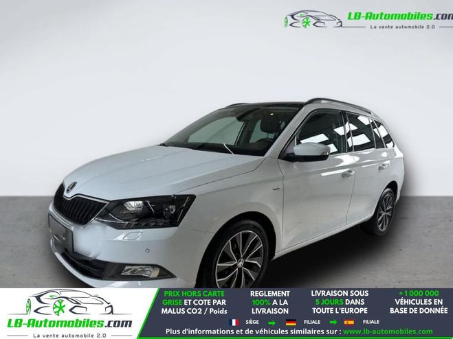 Skoda Fabia 1.0 MPI 75 ch BVM Blanc M�tallique de 2017