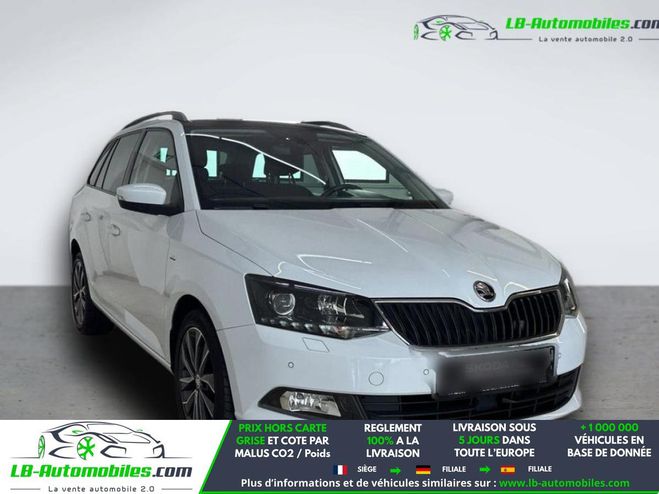 Skoda Fabia 1.0 MPI 75 ch BVM Blanc M�tallique de 2017