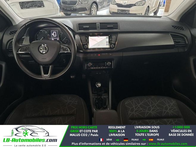 Skoda Fabia 1.0 MPI 75 ch BVM Blanc M�tallique de 2017