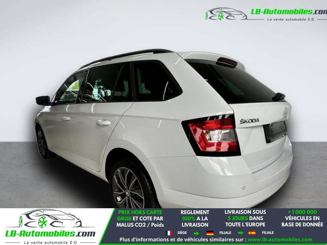 Skoda Fabia 1.0 MPI 75 ch BVM Blanc M�tallique de 2017