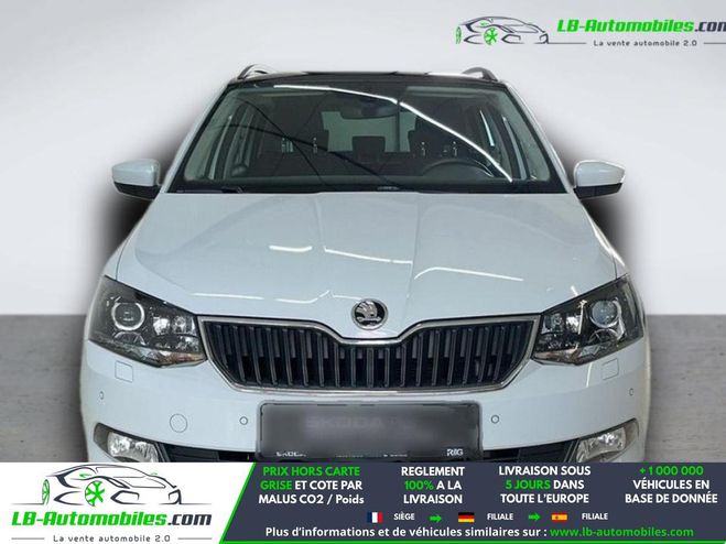 Skoda Fabia 1.0 MPI 75 ch BVM Blanc M�tallique de 2017