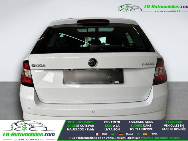 Skoda Fabia 1.0 MPI 75 ch BVM Blanc M�tallique de 2017