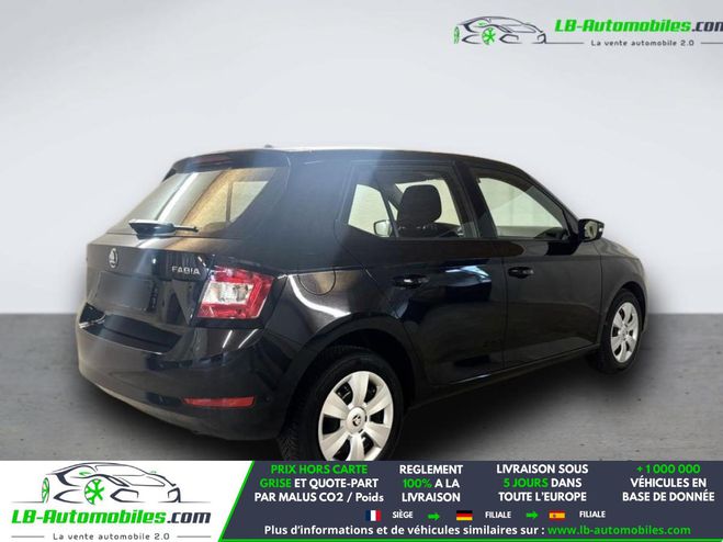 Skoda Fabia 1.0 MPI 60 ch BVM Noir M�tallique de 2019