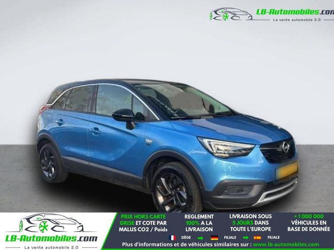 Opel Crossland X 1.2 Turbo 110 ch BVM Bleu de 2020