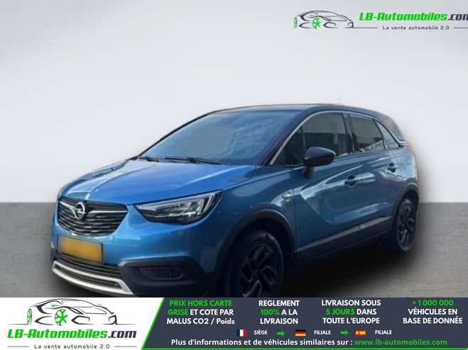 Opel Crossland X 1.2 Turbo 110 ch BVM Bleu de 2020