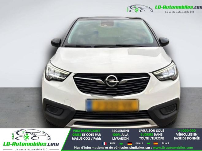 Opel Crossland X 1.2 Turbo 110 ch BVM Blanc de 2020