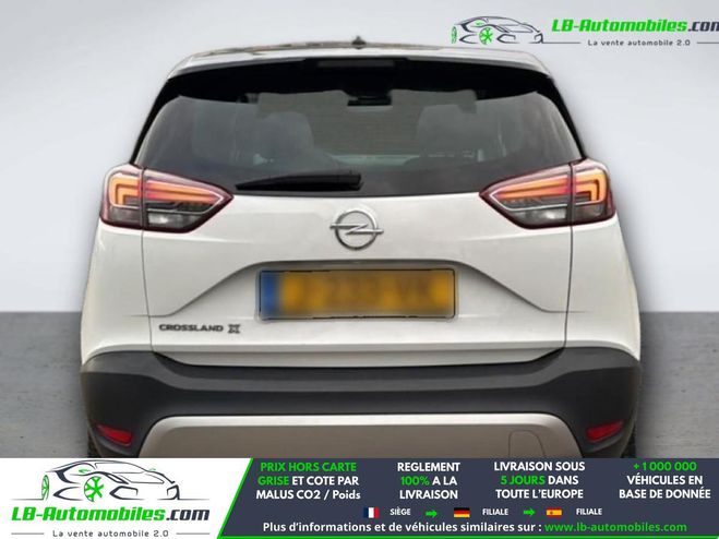 Opel Crossland X 1.2 Turbo 110 ch BVM Blanc de 2020