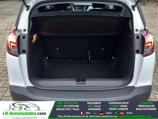 Opel Crossland X 1.2 Turbo 110 ch BVM Blanc de 2020
