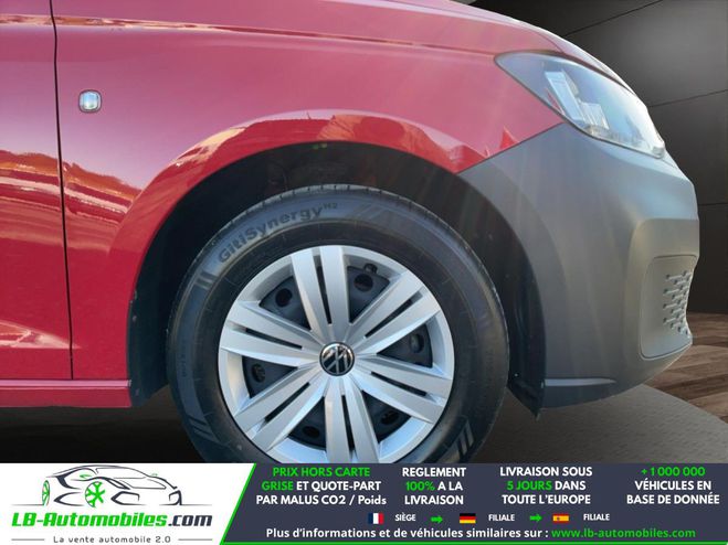Volkswagen Caddy 2.0 TDI 102 BVM Rouge de 2021