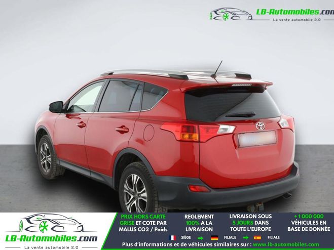 Toyota RAV 4 151 VVT-i AWD BVM Rouge M�tallique de 2015