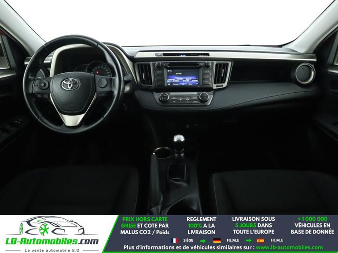 Toyota RAV 4 151 VVT-i AWD BVM Rouge M�tallique de 2015