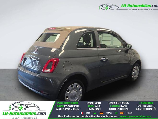 Fiat 500 1.2 69 ch BVM Gris M�tallique de 2018