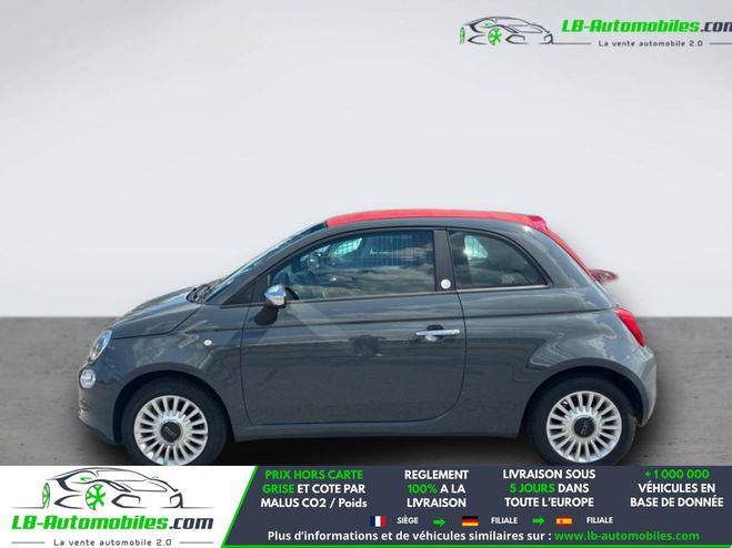 Fiat 500 1.2 69 ch BVM Gris de 2017