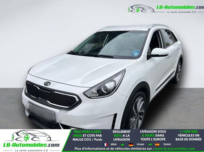 Kia Niro 1.6 GDi Hybride Rechargeable 141 ch BVA Blanc de 2018