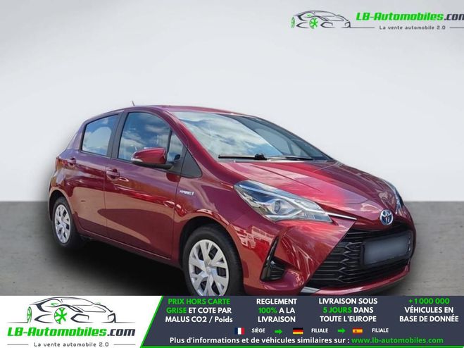 Toyota Yaris HYBRIDE 100ch Rouge M�tallique de 2019