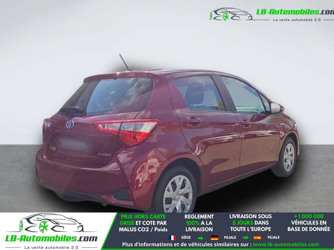 Toyota Yaris HYBRIDE 100ch Rouge M�tallique de 2019