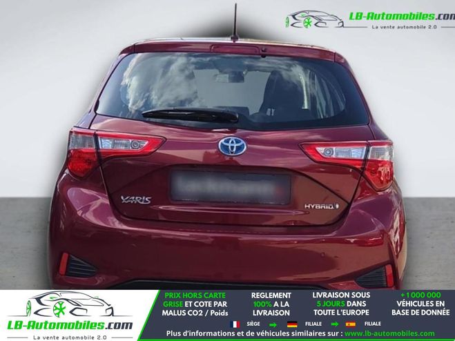 Toyota Yaris HYBRIDE 100ch Rouge M�tallique de 2019