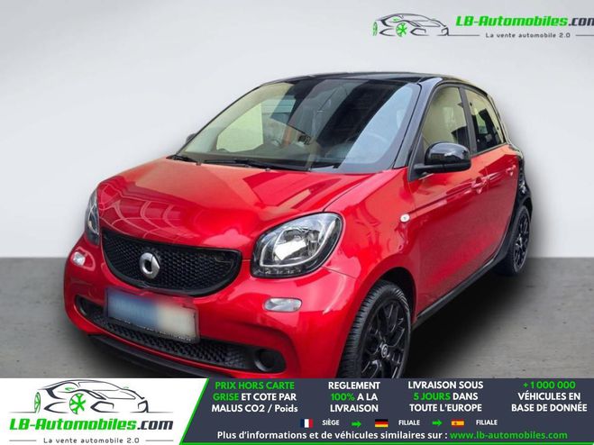 Smart Forfour 0.9 90 ch  BVA Rouge M�tallique de 2016