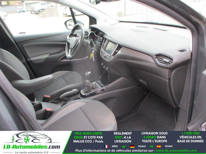 Opel Crossland X 1.2 Turbo 110 ch BVM Gris M�tallique de 2018