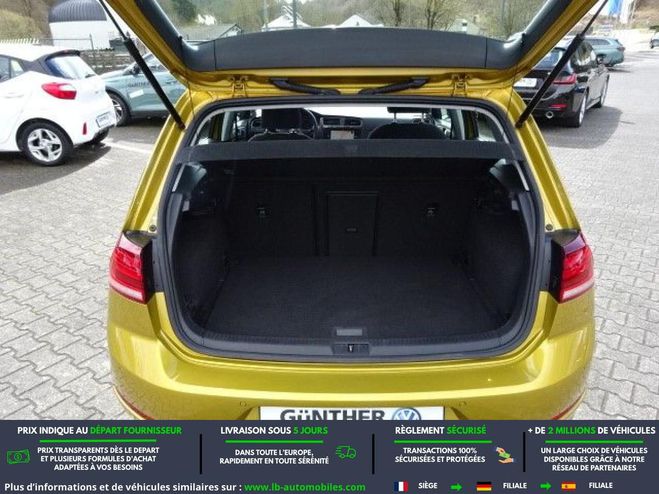 Volkswagen Golf 1.4 TSI 125 BVM Jaune M�tallique de 2017