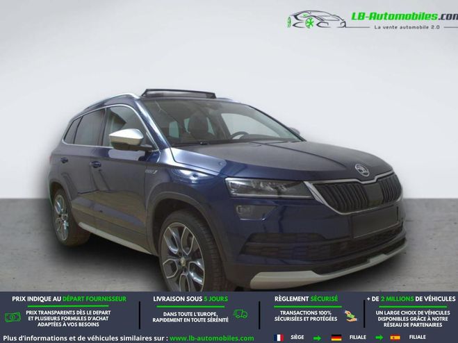 Skoda Karoq 2.0 TDI 190 ch 4x4 BVA Bleu M�tallique de 2020