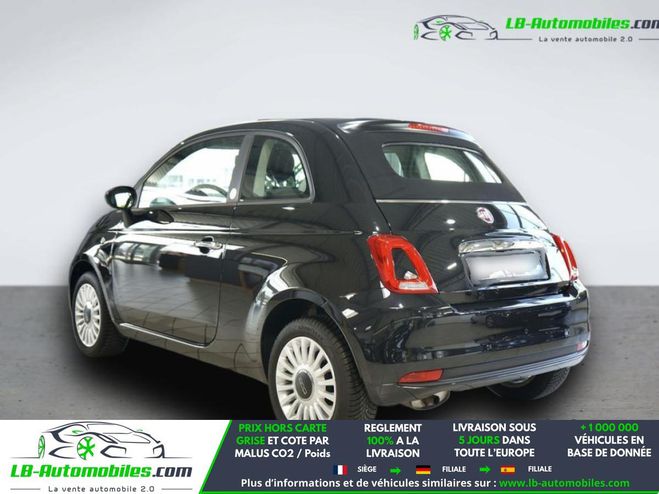 Fiat 500 1.2 69 ch BVM Noir M�tallique de 2017