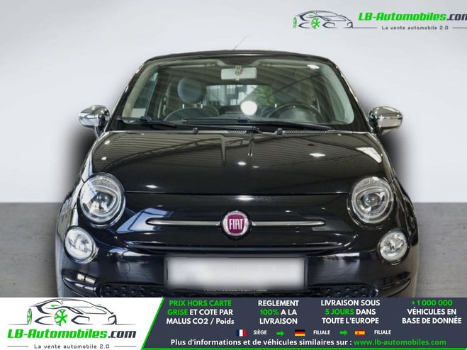 Fiat 500 1.2 69 ch BVM Noir M�tallique de 2017
