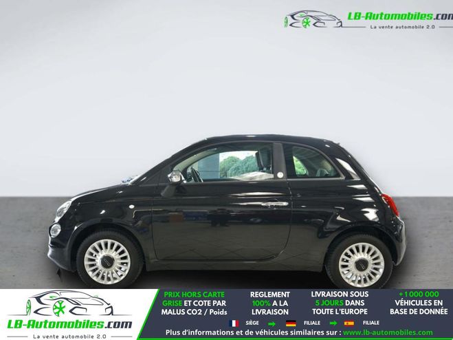 Fiat 500 1.2 69 ch BVM Noir M�tallique de 2017