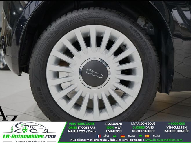 Fiat 500 1.2 69 ch BVM Noir M�tallique de 2017