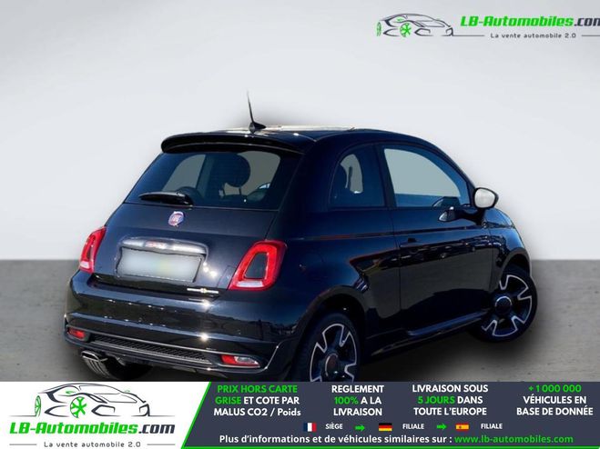 Fiat 500 0.9 85 ch TwinAir BVM Noir M�tallique de 2018