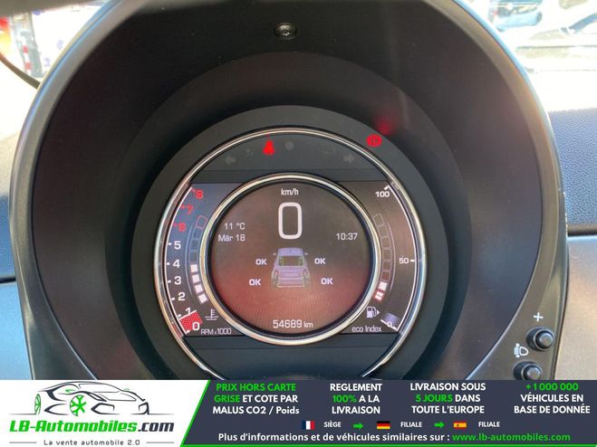 Fiat 500 0.9 85 ch TwinAir BVM Noir M�tallique de 2018