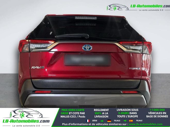 Toyota RAV 4 Hybride 218 ch 2WD Rouge M�tallique de 2020