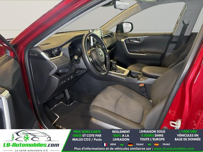 Toyota RAV 4 Hybride 218 ch 2WD Rouge M�tallique de 2020
