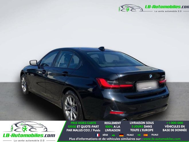BMW Serie 3 318d 150 ch BVA Noir M�tallique de 2021