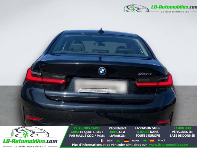 BMW Serie 3 318d 150 ch BVA Noir M�tallique de 2021