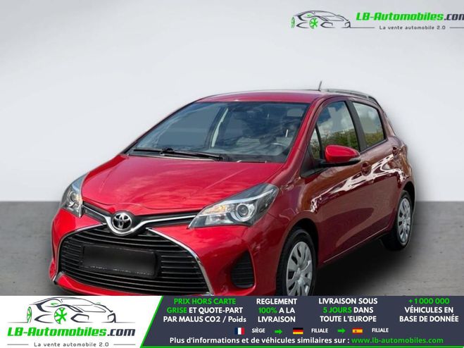Toyota Yaris 100 VVT-i BVM Rouge de 2016