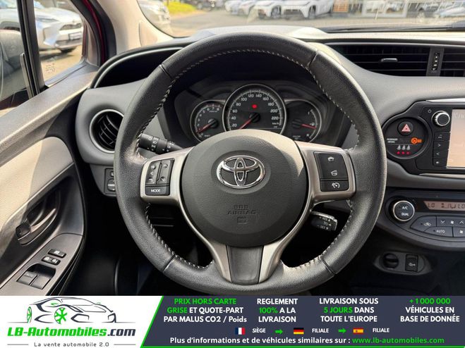 Toyota Yaris 100 VVT-i BVM Rouge de 2016