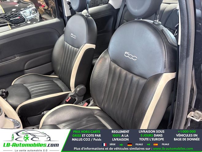 Fiat 500 0.9 105 ch TwinAir BVM Noir M�tallique de 2015