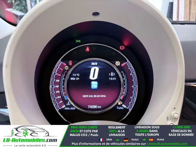 Fiat 500 0.9 105 ch TwinAir BVM Noir M�tallique de 2015