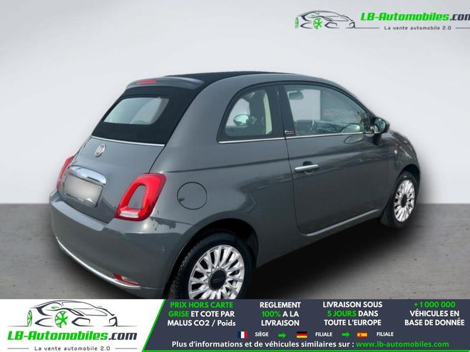 Fiat 500 1.2 69 ch BVM Gris de 2017
