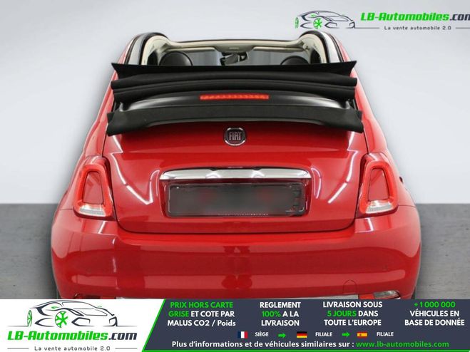 Fiat 500 1.2 69 ch BVA Rouge de 2019