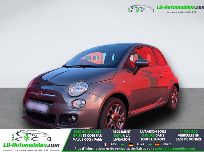 Fiat 500 1.2 8V 69 ch BVM Gris M�tallique de 2015