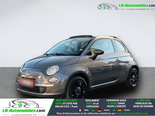 Fiat 500 1.2 8V 69 ch BVM Gris M�tallique de 2015