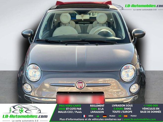 Fiat 500 1.2 8V 69 ch BVM Gris M�tallique de 2015